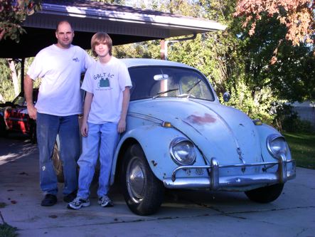 From left to right: Bill, Isaac, Volkswagen